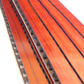 Thính giác Vật liệu hấp thụ âm thanh Bảng âm thanh bằng gỗ rèn