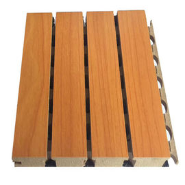 Thân thiện sinh thái Mdf Tấm cách âm / Panel bằng gỗ rãnh