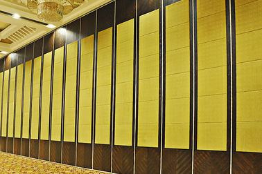 Acoustic Tường ngăn trượt gỗ cho phòng chức năng / phòng triển lãm