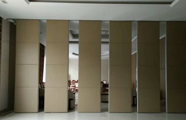 Tường ngăn xếp có thể hoạt động gấp, khung nhôm trượt nội thất di chuyển phòng chia tường