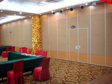Gấp cửa đa màu Movable tường theo dõi Acoustic Room Divider cho phòng hội nghị
