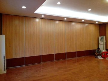 Đa màu gỗ treo tường phân vùng / Acoustic trượt gấp phòng ngăn