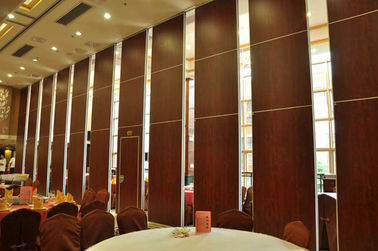 Tùy chỉnh khách sạn Movable Floor để trần tường phân vùng với trượt nhôm theo dõi
