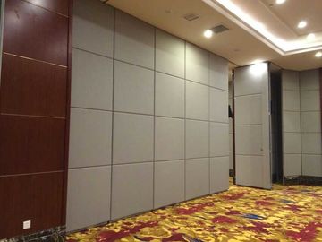 Đa màu sắc âm tường di chuyển vách ngăn cho phòng hội nghị chiều cao 4m