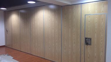 Phòng hội nghị Sound Proof Tường vách ngăn hoạt động Vải hoàn thành màu tùy chỉnh