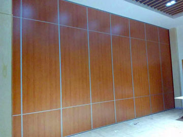 Portable Hotel Movable Partition Wall Với vật liệu phản xạ âm thanh