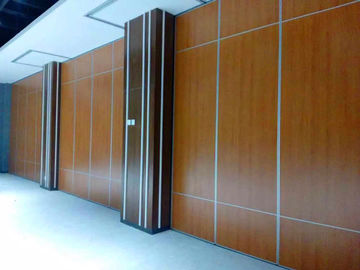 Portable Hotel Movable Partition Wall Với vật liệu phản xạ âm thanh
