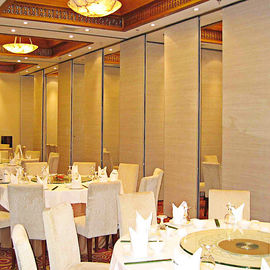 MDF kết thúc Acoustic Movable tường phân vùng / nội thất phòng chia cho nhà hàng