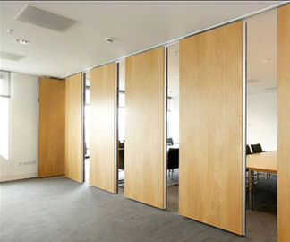 Tấm tường vách ngăn di động MDF có thể di chuyển cho phòng hội nghị / phòng triển lãm