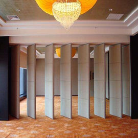 Âm thanh hấp thụ khách sạn Bộ chia tường bằng gỗ di động Chiều cao 2000 - 6000mm