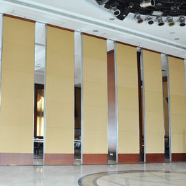 Hồ sơ nhôm Tấm gỗ Vách ngăn di động cho khách sạn 3 năm bảo hành