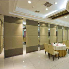 Nhà hàng có chiều cao 4000 mm Tường phân vùng có thể di chuyển / Tường phân vùng âm thanh