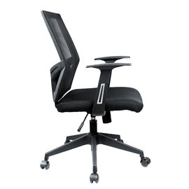 Ghế văn phòng màu đen lưng cao / Ghế xoay tiện dụng với tựa đầu