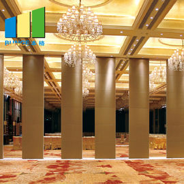 100mm Siêu cao cấp Chức năng Hội trường Acoustic Folding Khách sạn Acoustic Tường phân vùng di động