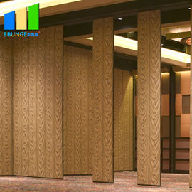 Tường gỗ dày 85mm vách ngăn gấp Melamine Kết thúc hệ thống treo cho nhà hàng