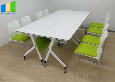 Bàn ghế văn phòng phân vùng bàn gấp có thể gập lại bàn đào tạo có thể xếp chồng lên nhau