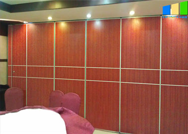 Tấm cách âm Văn phòng họp Phòng họp Độ dày 65mm Vật liệu gỗ Tường ngăn trượt