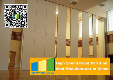 Soundproof Folding Acoustic Movable Tường Partition Panels vào Phòng Họp