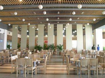 Lý tưởng cho thương mại và khách sạn sử dụng sliding gấp tường phân vùng với công nghệ chống âm thanh