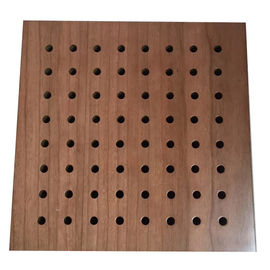 Cách nhiệt bằng sợi thủy tinh cách điện gỗ đục lỗ bảng âm thanh bảng gỗ