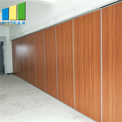 Tối cao tối đa 15m nhôm trên treo tường ngăn di động có thể vận hành tường ngăn với 100mm
