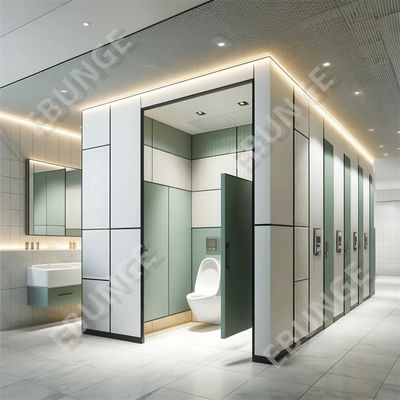 Chống va chạm cao Phân ngăn phòng tắm công cộng hiện đại cho các khu vực giao thông cao
