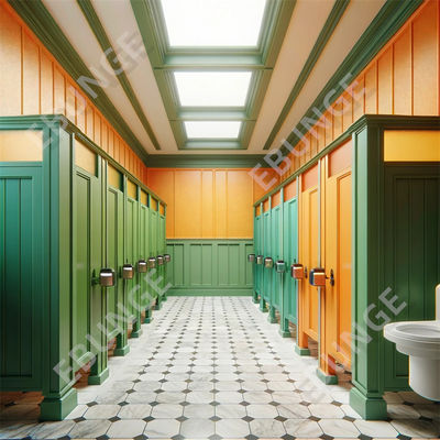 Tường phân vùng nhà vệ sinh có hiệu suất chống cháy cao với nhiều tùy chọn màu sắc và khả năng chống va chạm