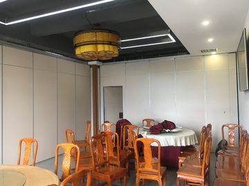 Melamine Surface Operable Acoustic Room Dividers cho nhà hàng / trượt vách ngăn