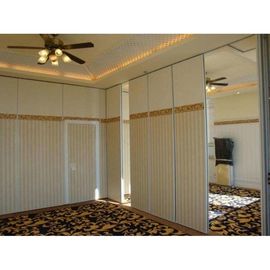 85 mm độ dày bằng gỗ hoạt động phân vùng tường cho khách sạn ván ép bề mặt