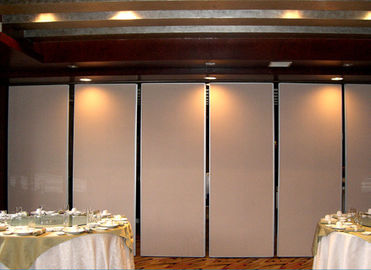Khách sạn Banquet Hội trường Tường ngăn xếp gấp Melamine Vải Hoàn thành ISO9001