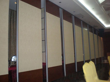 Khách sạn Banquet Hội trường Tường ngăn xếp gấp Melamine Vải Hoàn thành ISO9001
