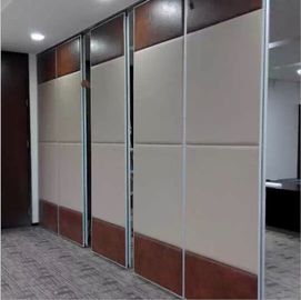 Thiết kế nội thất văn phòng trượt phòng tiệc PVC Tường phân vùng có thể vận hành