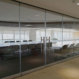Nội thất văn phòng bằng kính không phân vùng Tường có thể vận hành cho phòng hội thảo