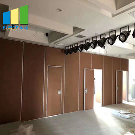 Acoustic Movable Wall Folding Sliding Walls For Hotel Banquet Hall Ballroom