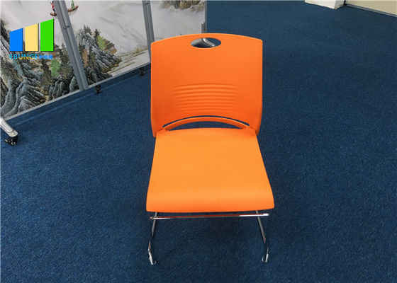 Ghế văn phòng bằng nhựa Polypropylene cho khách Ghế đào tạo có thể xếp chồng lên nhau được tùy chỉnh