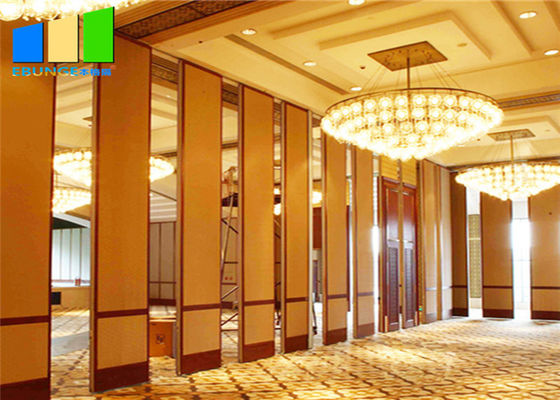 Ngăn chia phòng khách sạn Cửa gấp ngăn vách ngăn di động màu tùy chỉnh cho thiết kế nội thất