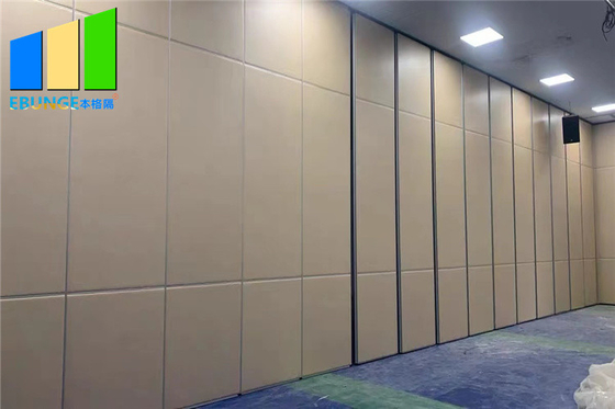 Hệ thống vách ngăn âm tường di động EBUNGE với bề mặt vải Chiều cao 4,6M