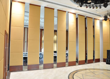 Tường có thể di chuyển trong phòng Bi Fold Glazed Doors Đối với Văn phòng Panels 100mm