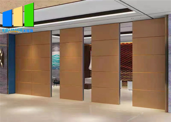 Tối cao tối đa 15m nhôm trên treo tường ngăn di động có thể vận hành tường ngăn với 100mm