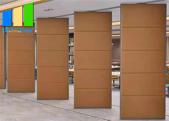 Tối cao tối đa 15m nhôm trên treo tường ngăn di động có thể vận hành tường ngăn với 100mm