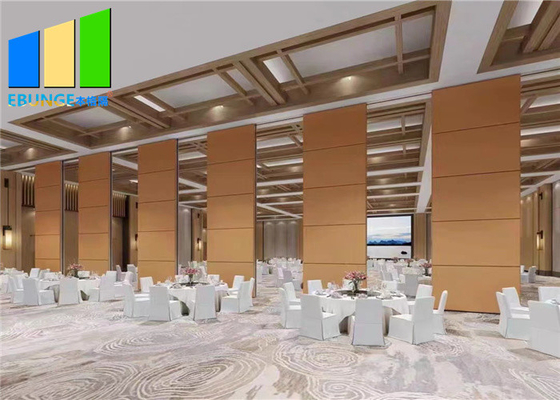 Tối cao tối đa 15m nhôm trên treo tường ngăn di động có thể vận hành tường ngăn với 100mm